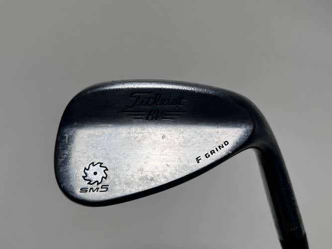 Titleist Vokey SM5 Tour Chrome Wedge 50* 12 Bounce F-Grind Wedge Steel Mens RH