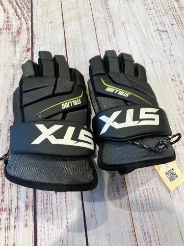 Black STX Stallion 200 Lacrosse Gloves (Used)
