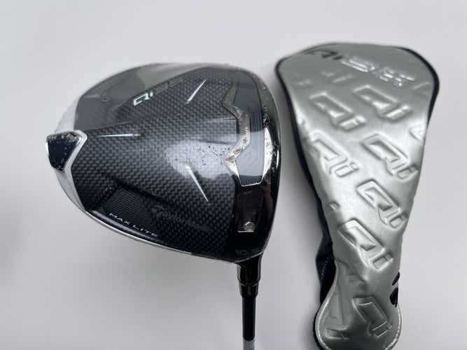 TaylorMade Qi35 Max Lite Driver 10.5* Fujikura Air Speeder 50g Senior RH HC NEW