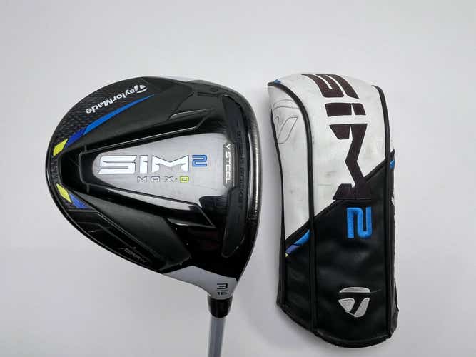 TaylorMade SIM2 MAX-D 3 Fairway Wood 16* Fujikura Air Speeder 45g Senior RH HC