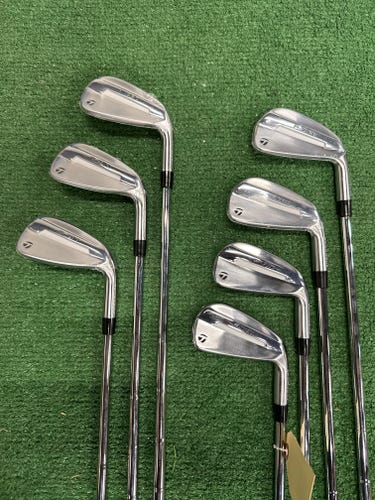 New 2025 TaylorMade P790 2025 Iron Set (4–PW) | Dynamic Gold S300 Stiff