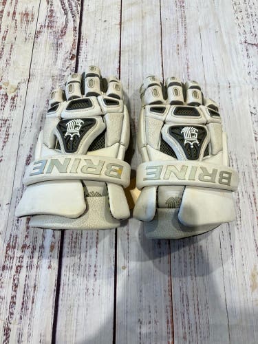 White Brine King IV Lacrosse Gloves (Used)