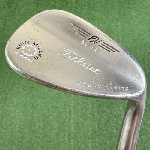 Titleist Vokey SM4 Black Nickel 56-14 56 SW Sand Wedge Vokey DG Steel Wedge