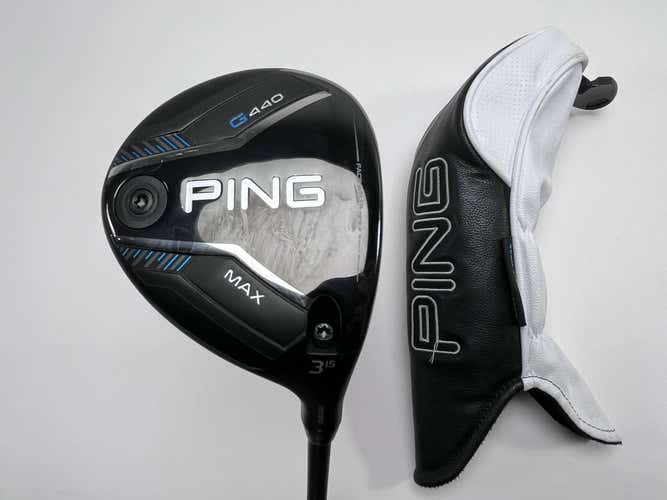 Ping G440 MAX 3 Fairway Wood 15* Alta CB 65g Stiff Graphite Mens RH HC