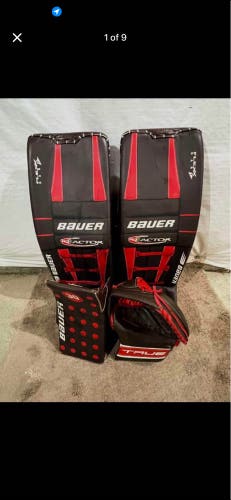 Small Easton Goalie Leg Pads (Used)