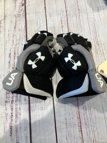 Black Under Armour NexGen Lacrosse Gloves (Used)