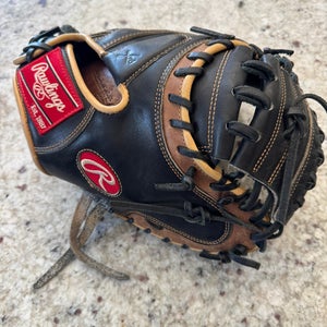 Rawlings Heart of the Hide RH Catcher's Baseball Glove 33" (Used)