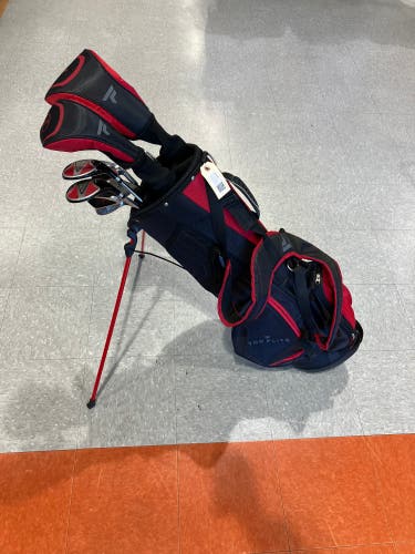 Men's Top Flite XL Varsity Clubs (Full Set) Right Handed Regular Flex 10 Pieces (Used)