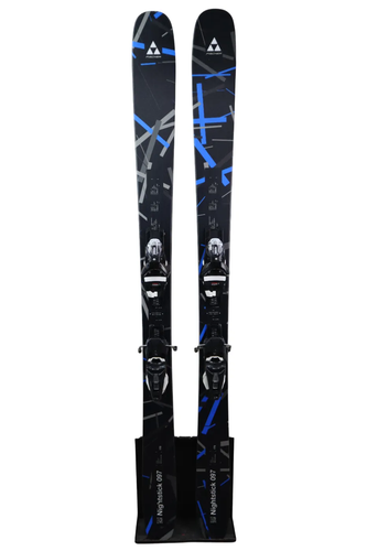 USED 2025 Fischer Nightstick 97 Skis w/ Look NX 12 Bindings - 170cm