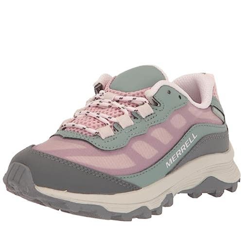 Merrell Moab Speed MK167233-685 Sneakers Kids US 3 Dusty Pink Hiking Shoes RG230