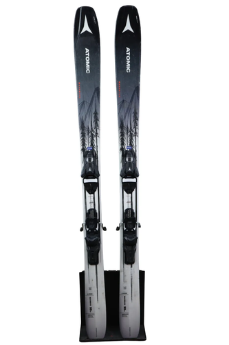 USED 2024 Atomic Maverick 95 Ti Skis w/ Atomic Strive 13 Bindings - 164cm