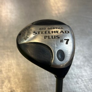 Used Callaway STEELHEAD PLUS Mens Fairway Wood RH 7 Wood 11339-S000201256