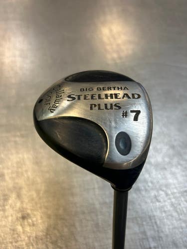 Used Callaway STEELHEAD PLUS Mens Fairway Wood RH 7 Wood 11339-S000201256