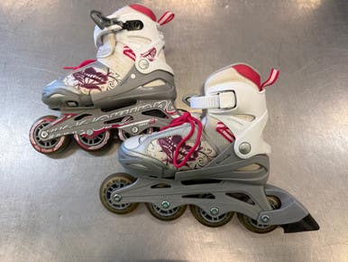 Used Bladerunner PHOENIX G Junior Rec Fitness Skates Pink Adjustable 11339-S000201231