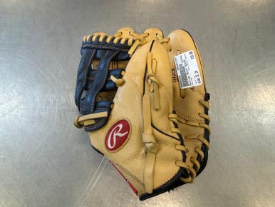Used Rawlings SELECT SERIES BB/SB Glove RH Throw Tan 12" 11339-S000201348