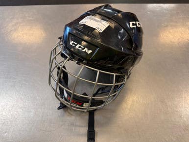 Used CCM FL 40 Helmet Cage Combo Black SM 11339-S000201344