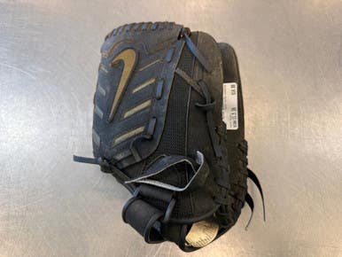 Used Nike ALPHA HUARACHE BB/SB Glove RH Throw Black 11 1/2" 11339-S000201317
