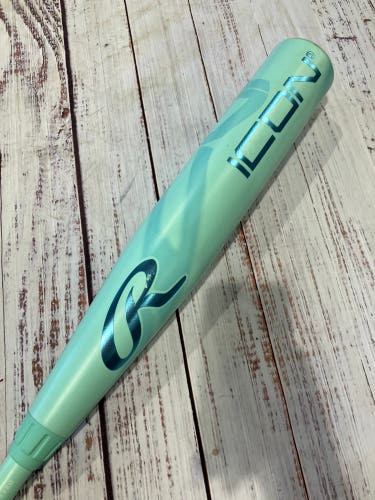 2026 Rawlings Icon Composite Bat USSSA Certified (-8) Composite 22 oz 30" (Used)