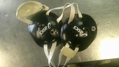 Used Asics Wrestling Headgear Black 11868-S000068881