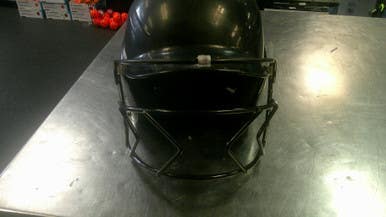 Used Schutt HELMET Batting Helmet No Mask Black SM 11868-S000068757