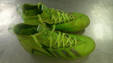 Used Adidas Adult FB Cleats Green Senior 8.5 11868-S000068849