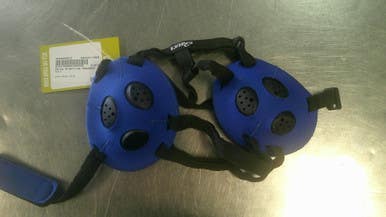 Used Asics Wrestling Headgear Royal Blue 11868-S000068875