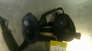 Used Asics Wrestling Headgear Black 11868-S000068878