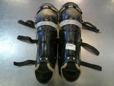 Used Easton JEN SCHRO Catchers Leg Guards Black Youth 11339-S000200022