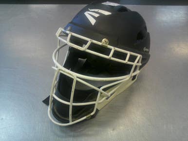 Used Easton CATCHERS HELMET Catchers Helmet w/Mask Black SM 11339-S000200295