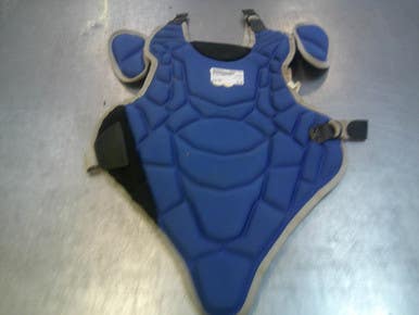 Used Wilson CHEST Catchers Chest Protector Royal Blue Youth 11339-S000200494