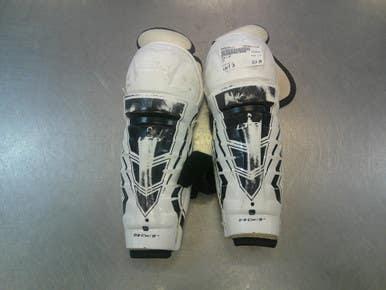 Used CCM LTP Youth Shin Guards White 9" 11339-S000200522