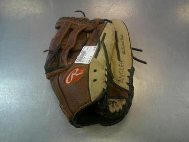 Used Rawlings R130R BB/SB Glove RH Throw Brown 13" 11339-S000200527
