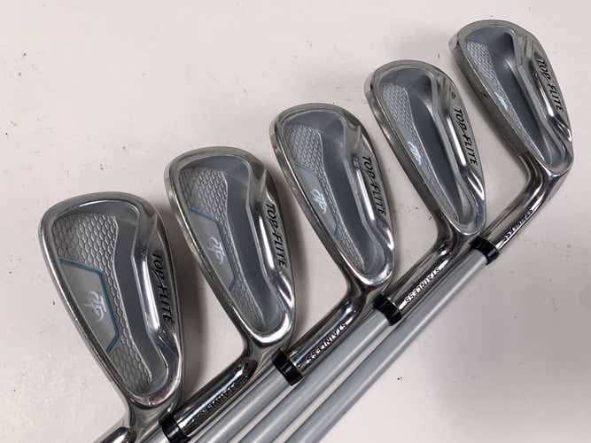 Top Flite Womens Iron Set 6-PW Ladies Graphite Womens RH