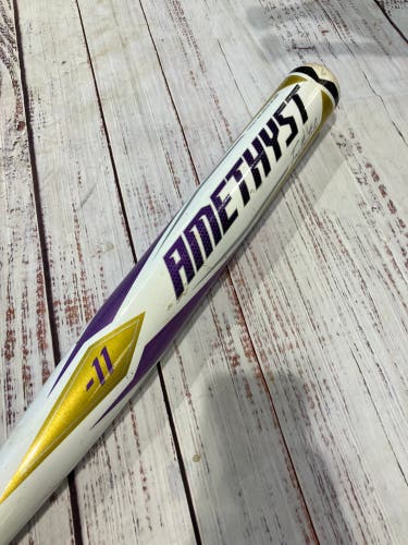 2022 Easton Amethyst Alloy Bat (-11) Alloy 22 oz 33" (Used)