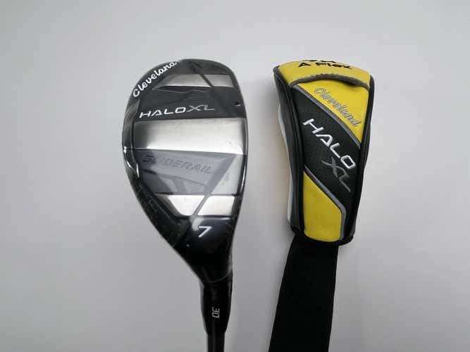 Cleveland HALO XL 7 Demo Hybrid 30* Aldila Ascent Blue 50A 50g Senior RH HC NEW