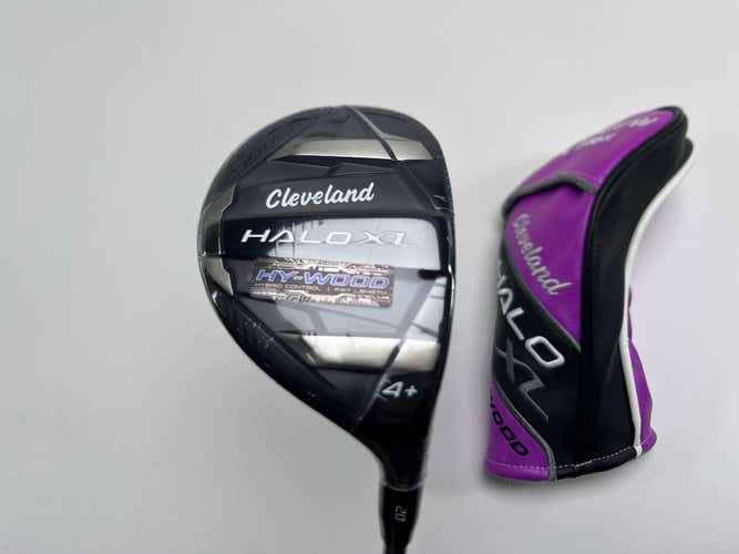 Cleveland HALO XL HY-WOOD 4+ Demo Hybrid 20* Ascent Blue 40L Ladies RH HC NEW