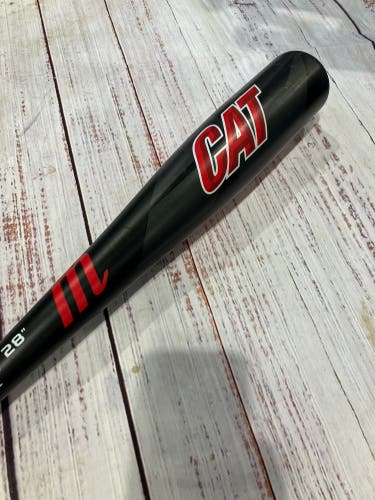 2021 Marucci CAT Alloy Bat USABat Certified (-11) Alloy 17 oz 28" (Used)