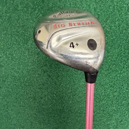 Callaway Big Bertha 2004 4+ Fairway Wood Ladies Flex Gems 42.5" Women's RH