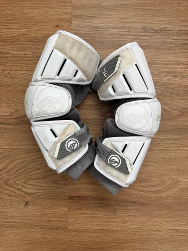 Used Large Adult Maverik Max Arm Pads