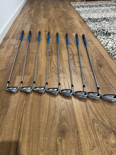 2014 Titleist 714 AP2 Right Handed Iron Set Stiff Flex Steel Shaft (Used)
