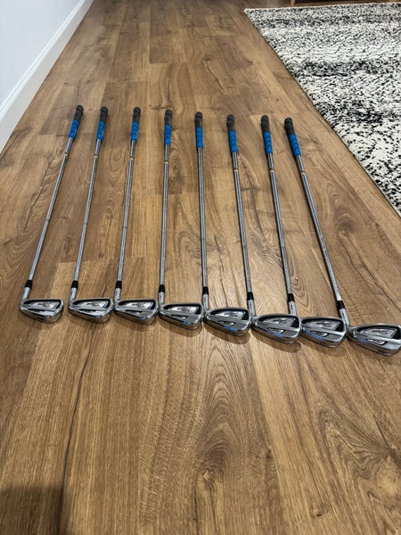 2014 Titleist 714 AP2 Right Handed Iron Set Stiff Flex Steel Shaft (Used)