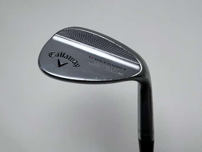Callaway Mack Daddy 2 Chrome Gap Wedge GW 52* 12 Bounce S-Grind DG Wedge RH
