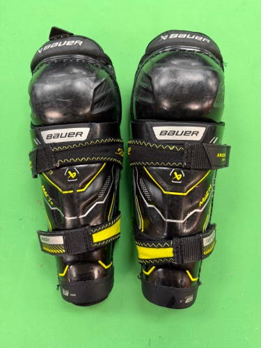 Youth Bauer Supreme Mach Shin Pads 9" (Used)