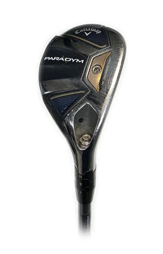Callaway Paradym 18* 3 Hybrid/Rescue Graphite Hzrdus Silver 6.0 75g Stiff Flex
