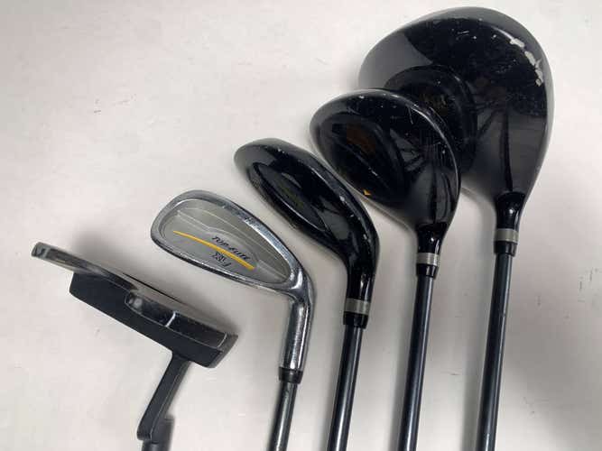 Top Flite XLj Club Set Driver 5W 5H 7i Putter Youth Graphite & Steel Junior RH