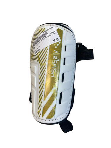 Used USA Soccer Shin Guards Junior White XS 11706-S000375468