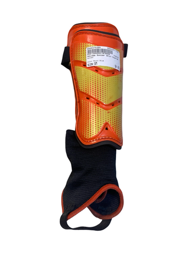 Used Adidas Soccer Shin Guards Youth Royal Blue SM 11706-S000375389