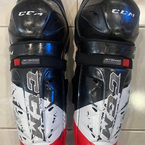 Senior CCM JetSpeed FT4 14" Shin Pads (Used)