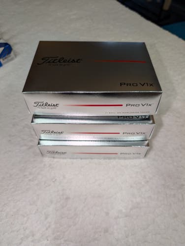 Titleist Pro V1x Balls 36 Pack (3 Dozen) (New)