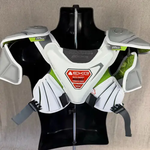 Large Adult Maverik MAX EKG Shoulder Pads (Brand New - With Tags)